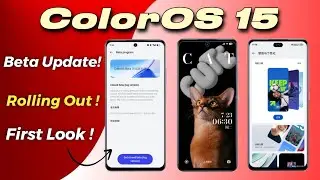 Oppo ColorOS 15 Android 15 Beta Update : First Look (10+ New Features) ⚡⚡