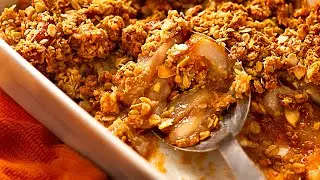Harvest Pear Crisp Recipe (Making Classic Homemade Pear Crisp)