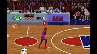 NBA Jam - Charles Barkley’s Dunk Breaks the Backboard