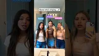 Guess who’s singing… 👀🎤😆 | Triple Charm #shorts
