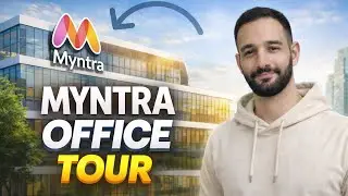 Inside Myntra Bengaluru Office | Free Food, Game Zone, GYM & More | The Coolest Workplace in India!