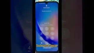 Samsung A34 5G Lost mode Bypass