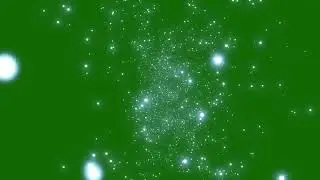 Full HD Green Screen particle stars Effects Free