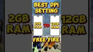 Best Dpi For Free Fire | Best Headshot Setting In Free Fire | 