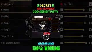Free Fire Headshot setting 2025 ⚡ Best Sensitivity Settings ⚙️| Sensitivity + Hud Settings Free Fire