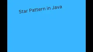 Star Pattern in Java|| Java Tutorials|| SDET || Automation Testing interview question.