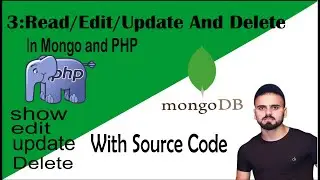 3:Show /Edit/Update and Delete  Operation In MongoDb and PHP ,CRUD Operation in PHP MongoDB