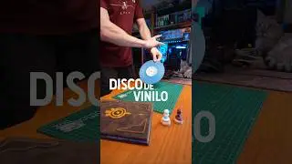 Un disco de vinilo impreso en 3d? Pero va a sonar?! #maker # #3dprinting #impresion3d #tech