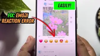 Instagram Emoji Reaction Not Showing Issue (100% Fix)