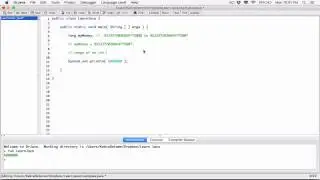 20. Primitive Integer data type: long - Learn Java