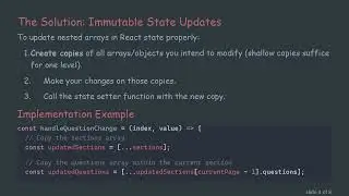 How to Update Input Values Dynamically Using React State Arrays