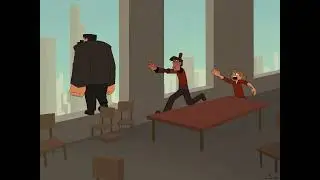 Mumbo Jumbo jumping off a building meme (Animated)
