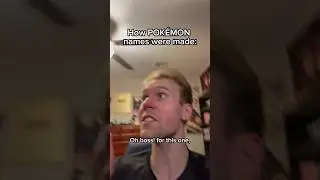 How POKÉMON Names Were Made 