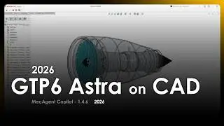 GPT-6 Astra on CAD (SolidWorks 2026) with MecAgent