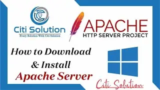 How to Download & Install Apache Server Windows 10 | Apache Server | Windows 10