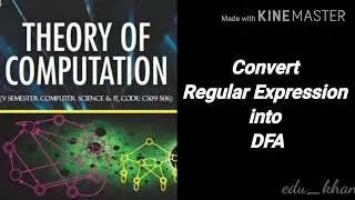 Convert Regular Expression into DFA