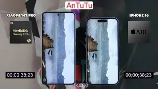 iPhone 16 vs Xiaomi 14T Pro AnTuTu Benchmark Comparison | Apple A18 vs Dimensity 9300+