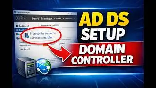Install AD DS & Create Domain Controller | Windows Server 2022 Step-by-Step