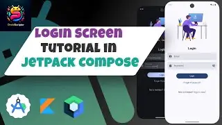Jetpack Compose Login Screen - Step-by-Step Tutorial with Validation & UI Design | Android Studio