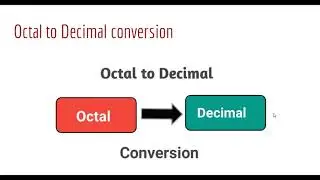 Octal to Decimal conversion in java | How to convert octal number to decimal number in Java
