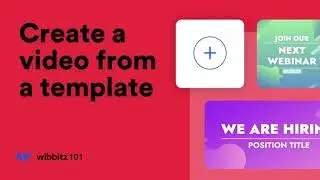 Create a video from a template