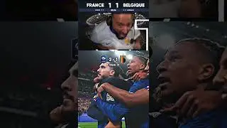 La remontada de la France contre la Belgique !! #france #belgique #immigreparisien #liguedesnations