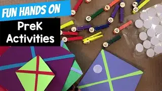 PreK Activities | Homeschool | Fun Hands-On