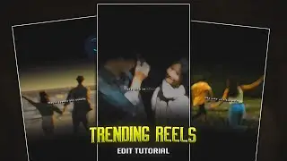 Viral Copuls Trending Lyrics Video Editing | Photo & Lyrics Animation Video Edit 🍁