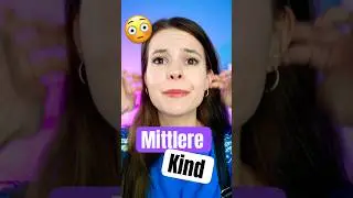 POV: DU BIST DAS MITTLERE KIND 😳 Inspo: @