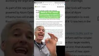 Microsoft and Khan Academy education partnership 📣