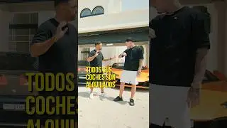 Los COCHES SON ALQUILADOS 🤯