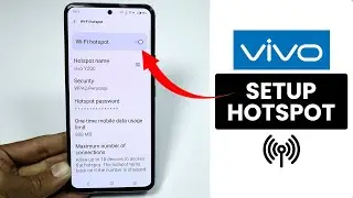 How to Set Up Portable Hotspot on Any Vivo Phone - Hotspot Setting