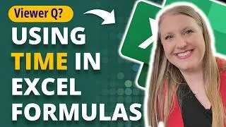 How to Format Time in Excel Formulas 🔥[EXCEL TIPS]