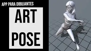 ¡Dibuja Cualquier pose con esta App: ART POSE!