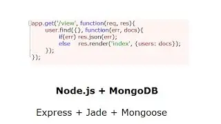 Fetch Data From MongoDB: Node.js