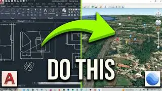 How to Use CAD-Earth to Export AutoCAD Drawings to Google Earth