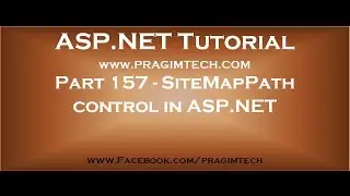 Part 157   SiteMapPath control in asp net