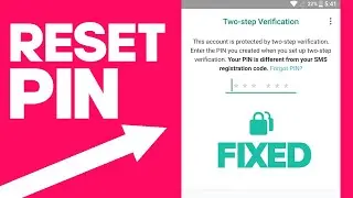 How to Reset Whatsapp Two step verification without Email | Whatsapp 2 step verification | WhatsApp
