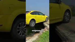 Esta chica encontró la forma de salvar su coche 👏
