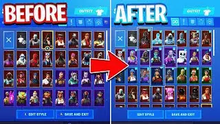 I tried MERGING with a RARE Season 1 Fortnite Account...