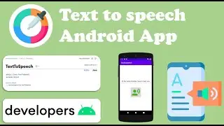 How to make text to speech in android studio 2023