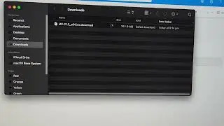 OneDrive Download Speed On Mac OS VM With Exetel 500Mbps
