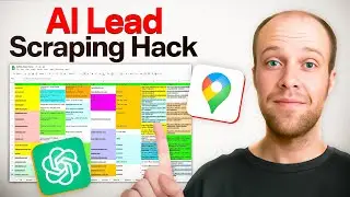 How to Scrape Leads from Google Maps With AI (Free Extension)