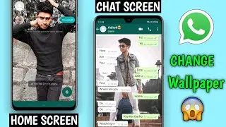 How to Change Whatsapp Home Screen Wallpaper