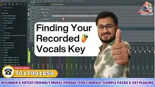 How to Find Key of Any Vocals || How to Set Scale for Your Own Songs & Vocal || Learn FL Studio