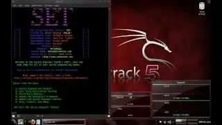 How to start a meterpreter session [SET&Ettercap]