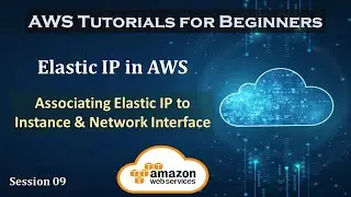 Elastic IP in AWS | Associating Elastic IP to Instance & Network Interface | Session 09 |
