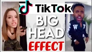 HOW TO GET THE BIG HEAD FILTER ON TikTok (EFFECT)