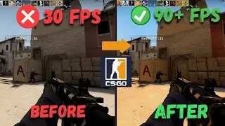 How to fix FPS drops and Lagging on CSGO | FPS Boost | Increase FPS | Counter Strike