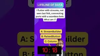 The Invisible Connector: Unravel the Flutter Mystery! #flutter #flutterdev #quiz #shots